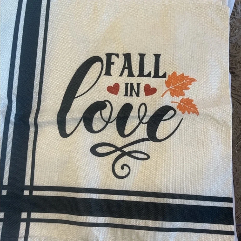 4pcs Fall Pillow Covers Throw Pillowcase Autumn Pumpkin Thanksgiving Decor 18x18